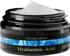 
Crema Hidratante Facial Mujer - Acido Hialuronico Puro Orgánica 100 ml 